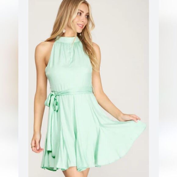 She Sky Dress - Picture 1 of 5